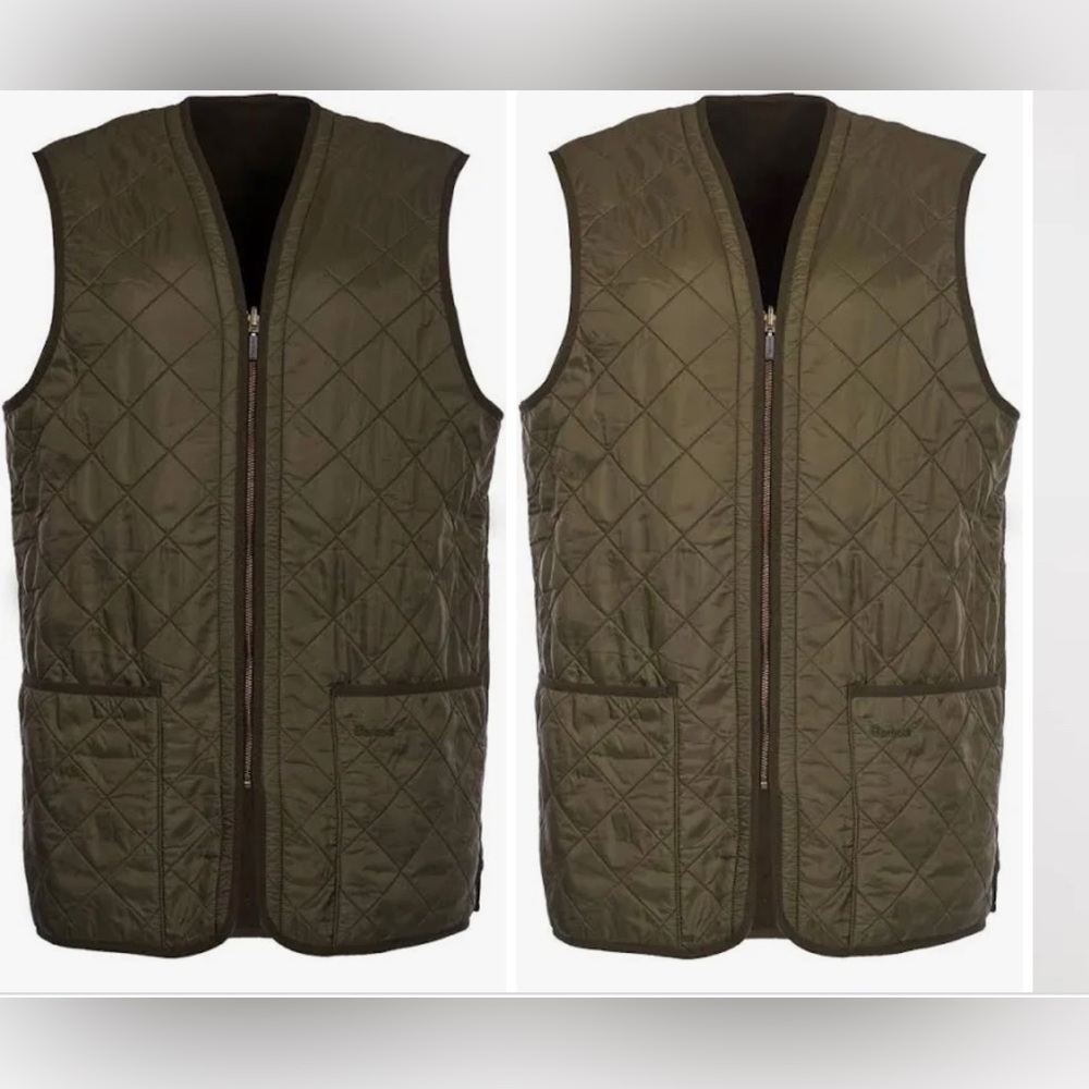 Barbour quilted liner vest